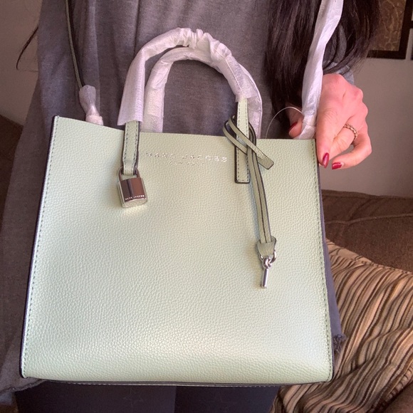 Authentic MARC JACOBS Leather 2 compartments zip Satchel/Crosby - Picture 2 of 14